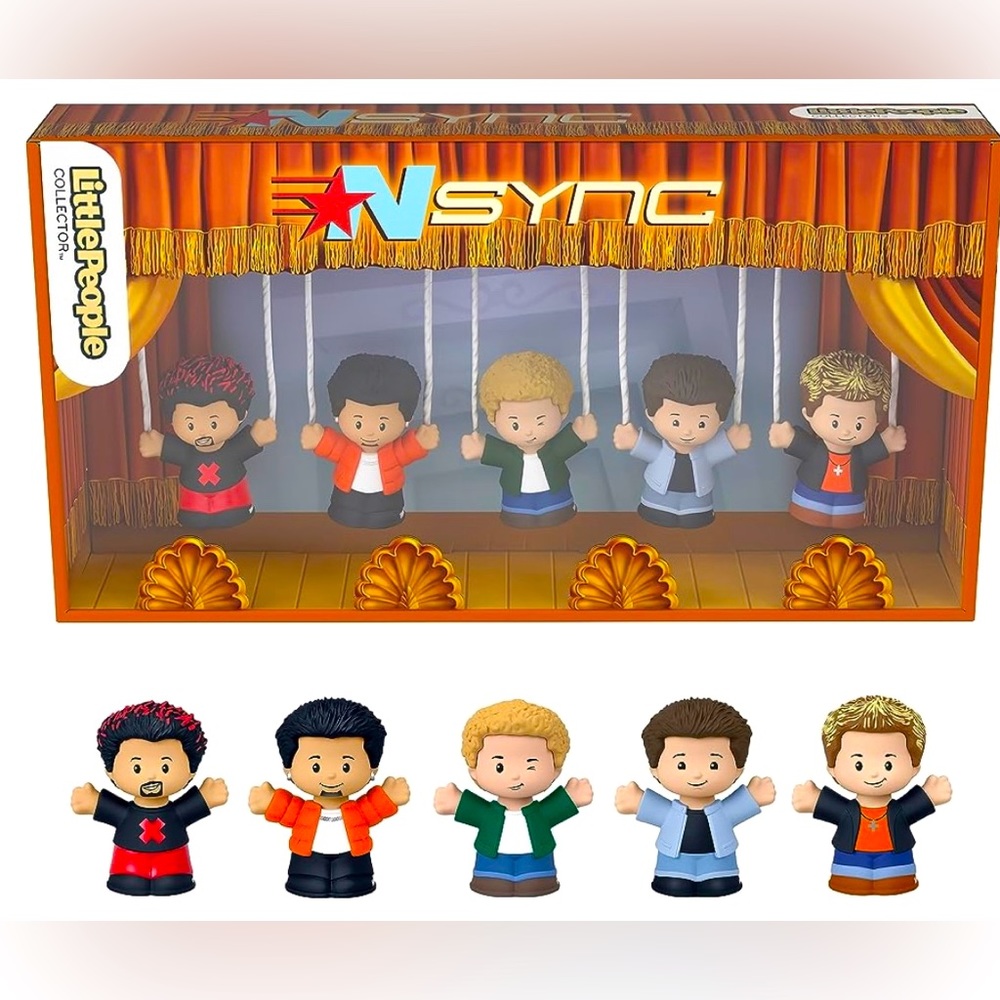 New in box NSYNC Fisher Price little people collector